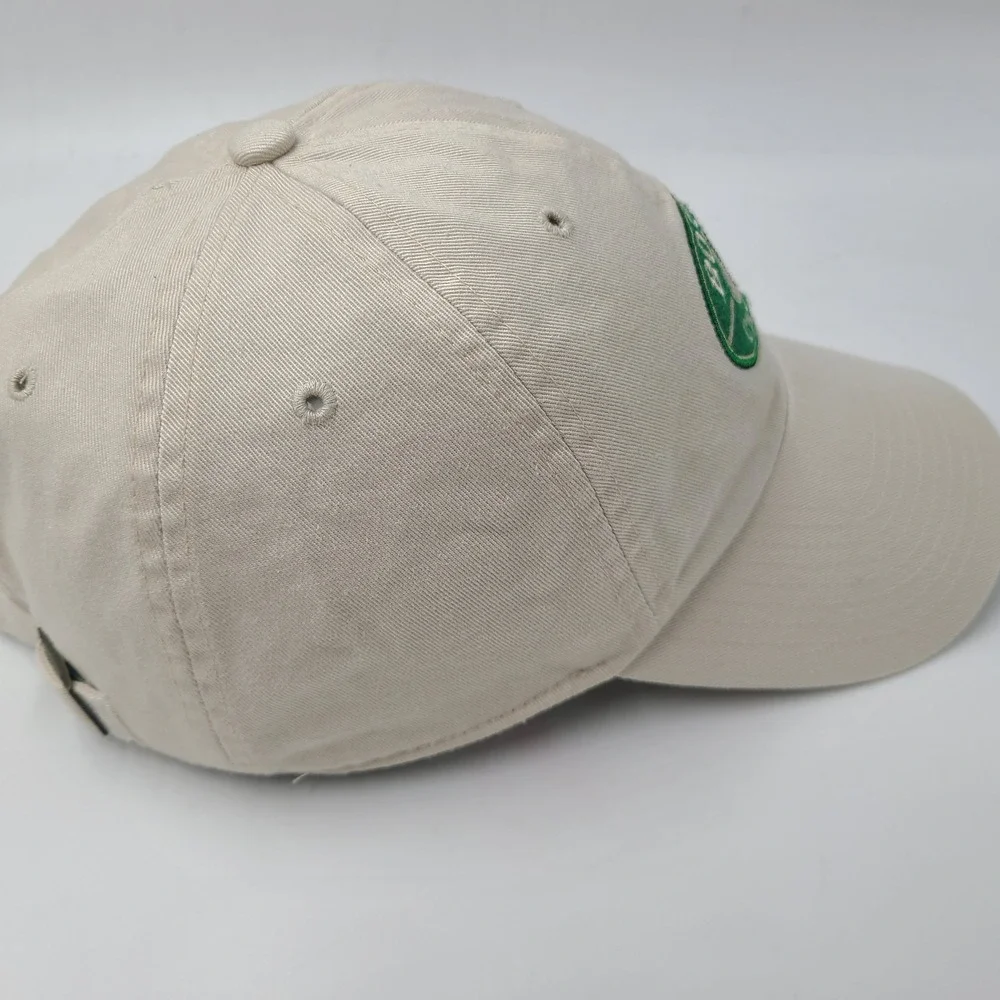 Vintage Boston Celtics Hat Strapback Twins Enterprise Beige NBA‎ Basketball Men